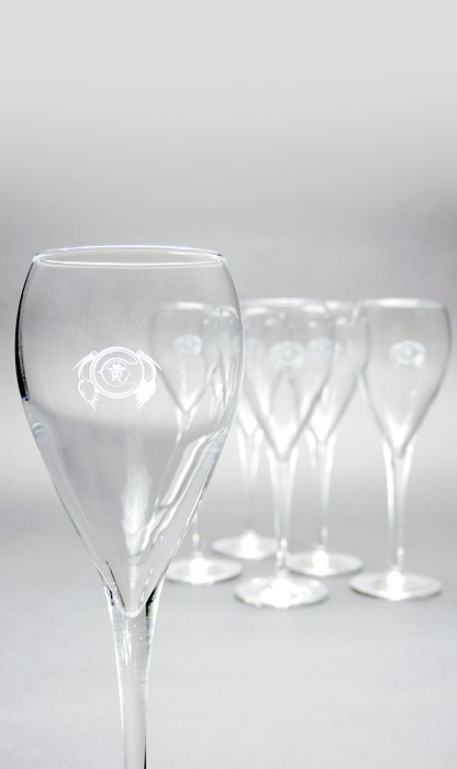 flutes x6 6 flutes Champagne Couvreur-Prak
